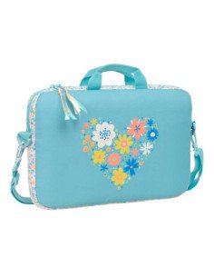 Funda Para Portatil 15.6'' Reciclado Moos "Fiori" | Reino Escolar: Mochilas y Regalos