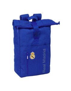 Mochila Solapa Para Portatil 15.6'' Real Madrid | Reino Escolar: Mochilas y Regalos