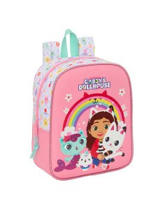 Mochila Guarderia Adaptable a Carro Gabby'S Dollhouse | Reino Escolar: Mochilas y Regalos