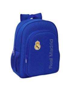 Mochila Junior Adaptable a Carro Real Madrid | Reino Escolar: Mochilas y Regalos