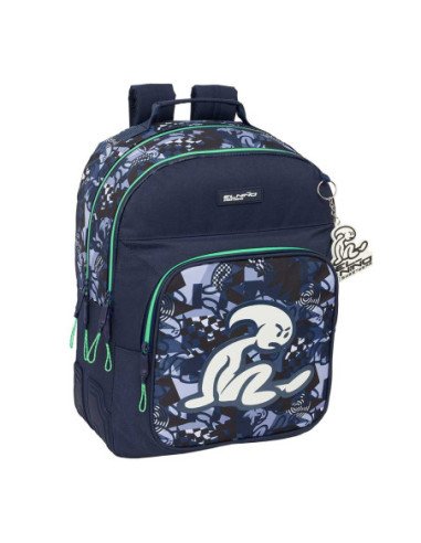 Mochila Doble Adaptable a Carro El Niño "Navy" | Reino Escolar: Mochilas y Regalos