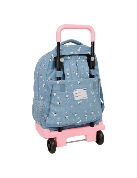 Mochila Grande con Ruedas Compact Extraíble Snoopy
