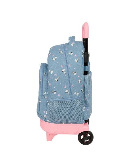 Mochila Grande con Ruedas Compact Extraíble Snoopy