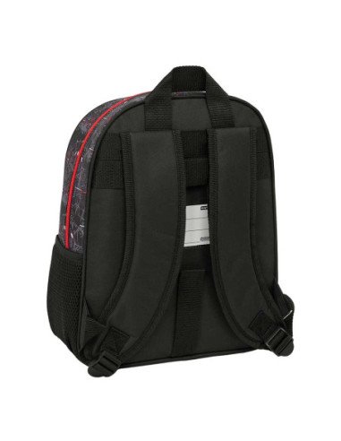 Mochila Infantil Bolsillos Adaptable a Carro Miles Morales | Reino Escolar: Mochilas y Regalos