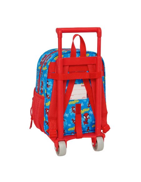 Mochila232 Bolsillos Frontales + Carro 805 Spidey | Reino Escolar: Mochilas y Regalos