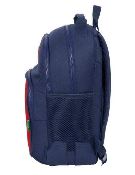Mochila Doble Con Cantoneras Adaptable A Carro Benetton | Reino Escolar: Mochilas y Regalos