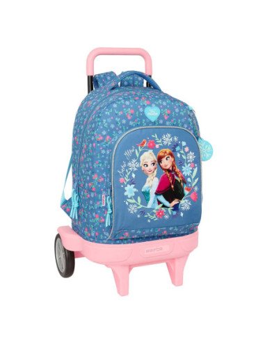 Mochila Grande con Ruedas Compact Evol. Ext. Frozen | Reino Escolar: Mochilas y Regalos