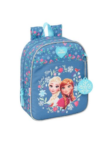 Mochila Guarderia Adaptable a Carro Frozen | Reino Escolar: Mochilas y Regalos