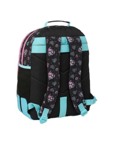 Mochila Doble Adaptable a Carro Monster High | Reino Escolar