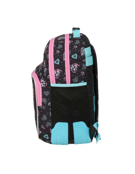 Mochila Doble Adaptable a Carro Monster High | Reino Escolar