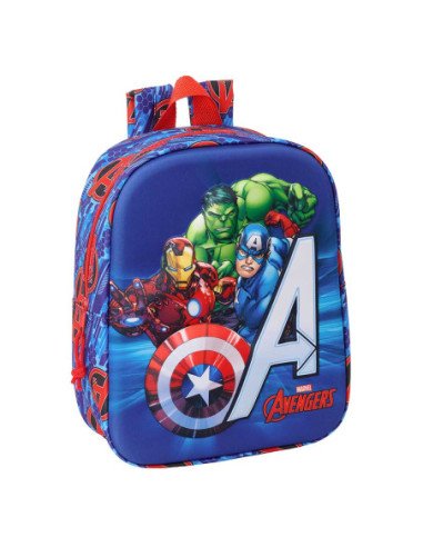 Mochila Guardería 3D Avengers 3D | Reino Escolar