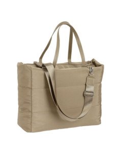 Bolso Con Bolsillo Para Portatil 14.1'' Moos Capsula Acolchado "Camel" | Reino Escolar: Mochilas y Regalos 2