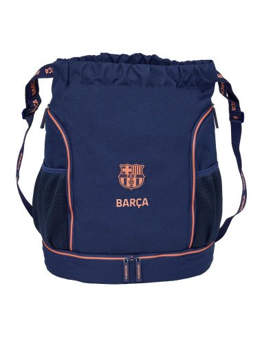 Saco Mochila F.C.Barcelona 2ª Equipacion | Reino Escolar: Mochilas y Regalos