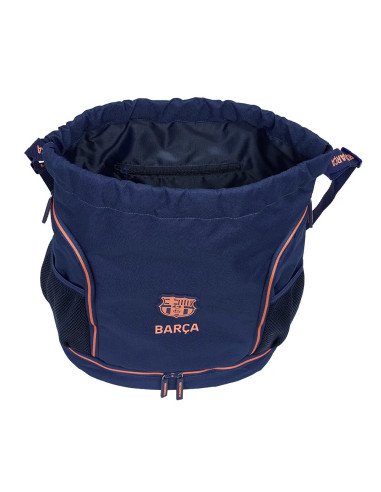 Saco Mochila F.C.Barcelona 2ª Equipacion | Reino Escolar: Mochilas y Regalos
