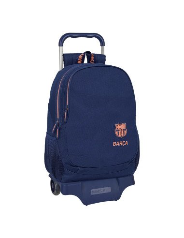 Mochila665  +  Carro 905 F.C.Barcelona 2ª Equipacion | Reino Escolar: Mochilas y Regalos