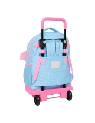 Mochila Grande con Ruedas Compact Extraible Blackfit8 "Smile" | Reino Escolar: Mochilas y Regalos