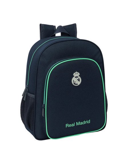 Mochila Junior Adaptable A Carro Real Madrid 2ª Equipacion 25/26 | Reino Escolar: Mochilas y Regalos