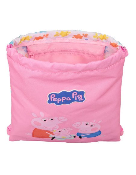 Saco Plano Junior Peppa Pig "Baby Pig" | Reino Escolar: Mochilas y Regalos