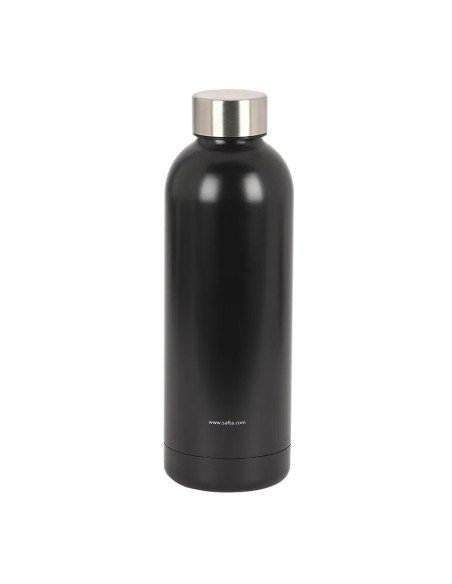 Botella Termo Acero Inoxidable 500ml Safta Business "Black" | Reino Escolar: Mochilas y Regalos