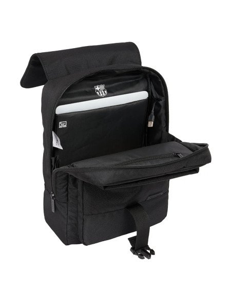 Mochila Con Solapa Portatil 13.3''  +  Usb F.C.Barcelona Premium | Reino Escolar: Mochilas y Regalos