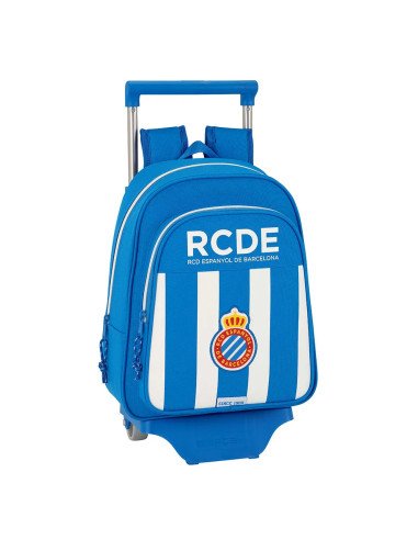 Mochila524  +  Carro 705 Sin Bolsillo Red Rcd Espanyol | Reino Escolar: Mochilas y Regalos