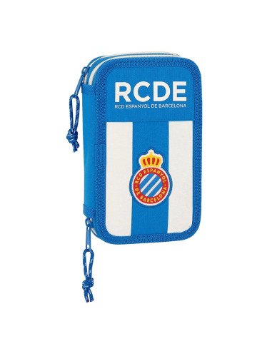 Plumier Doble Pequeño 28 Pcs Rcd Espanyol | Reino Escolar: Mochilas y Regalos