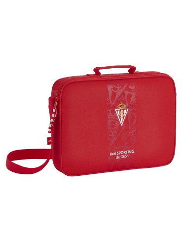 Cartera Extraescolares Real Sporting De Gijon Corporativa | Reino Escolar: Mochilas y Regalos