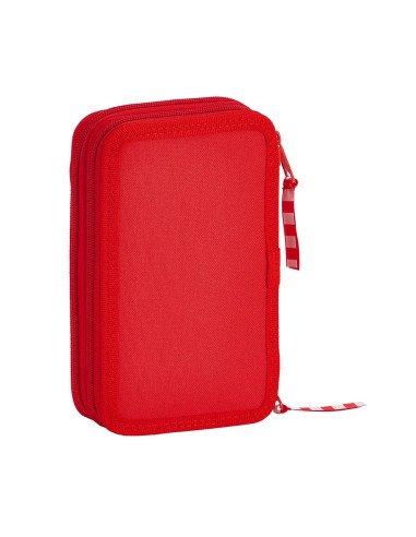Plumier Doble Pequeño 28 Pcs Real Sporting De Gijon Corporativa | Reino Escolar: Mochilas y Regalos