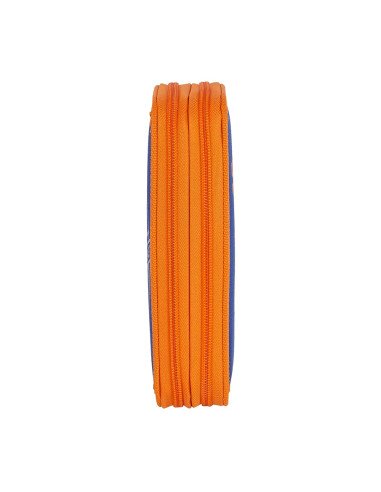 Plumier Doble Pequeño 28 Pcs Valencia Basket | Reino Escolar: Mochilas y Regalos