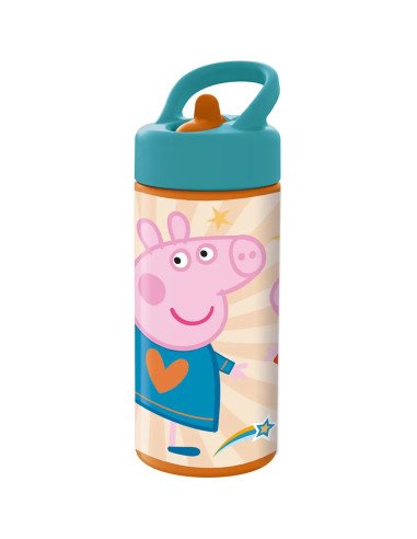 Botella 410ml Peppa Pig "Having Fun" | Reino Escolar: Mochilas y Regalos