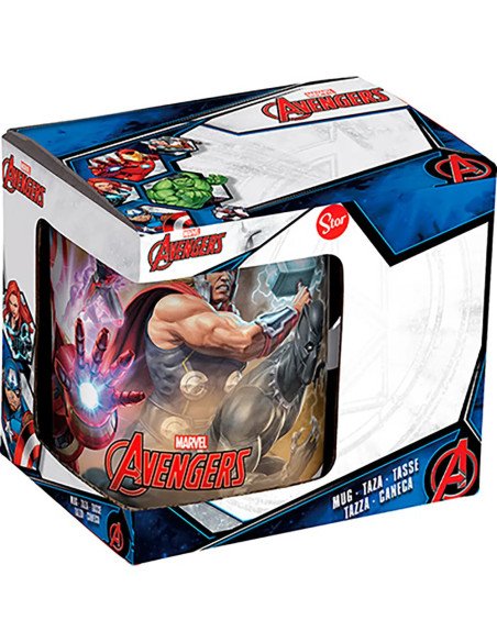 Taza Grande 325ml Avengers "Infinity" | Reino Escolar: Mochilas y Regalos