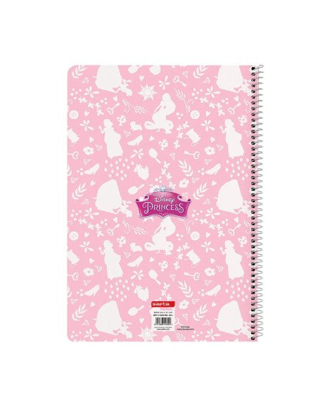 Libreta Folio 80 H. Tapas Duras Princesas Disney "Magical" | Reino Escolar: Mochilas y Regalos