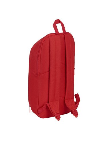 Mini Mochila Bolsillo Vertical SAFTA Rojo | Reino Escolar