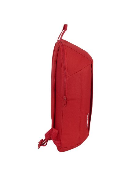 Mini Mochila Bolsillo Vertical SAFTA Rojo | Reino Escolar