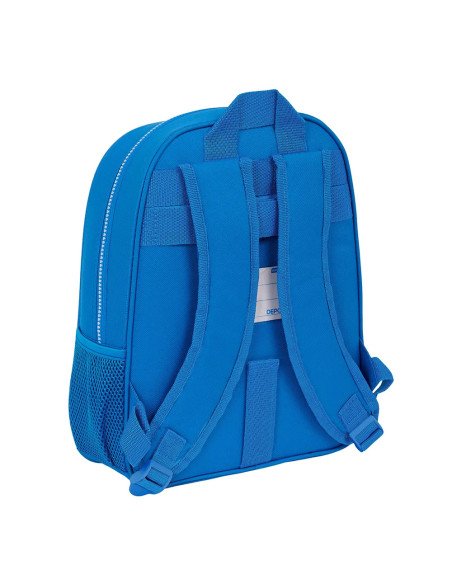 Mochila Infantil Adaptable A Carro Real Deportivo De La Coruña | Reino Escolar: Mochilas y Regalos