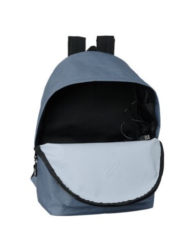 Mochila Doble Para Portatil 15.6" + Usb Munich Basicos "Gris" | Reino Escolar: Mochilas y Regalos