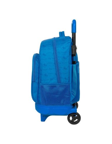 Mochila Grande Con Ruedas Compact Extraible Superman | Reino Escolar: Mochilas y Regalos