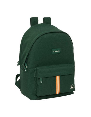 Mochila Doble para Portátil 15.6" + USB El Ganso Basics "Green"