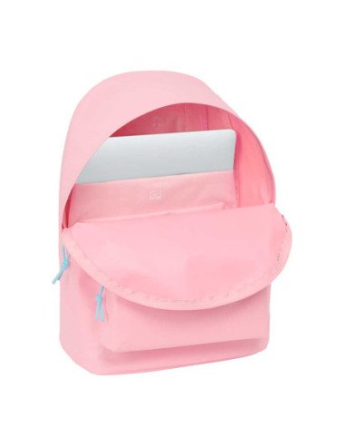 Mochila para Portátil 14.1" Benetton Basics "Rosa Pastel"