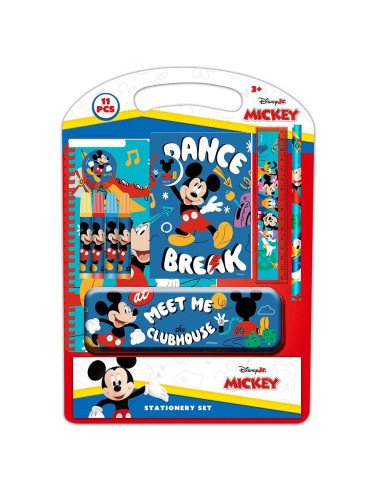 Set Escritura Mickey Mouse "Good Day" | Reino Escolar: Mochilas y Regalos