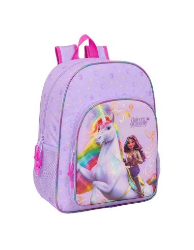 Mochila Adaptable A Carro Unicorn Academy | Reino Escolar: Mochilas y Regalos