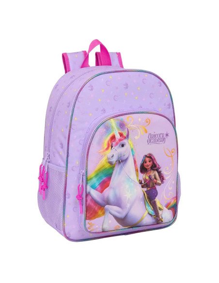 Mochila Adaptable A Carro Unicorn Academy | Reino Escolar: Mochilas y Regalos
