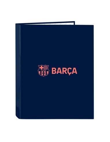 Carpeta Folio 4 Ani.Mixtas F.C.Barcelona 2ª Equipacion | Reino Escolar: Mochilas y Regalos