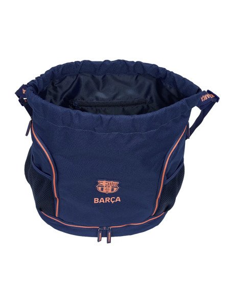 Saco Mochila F.C.Barcelona 2ª Equipacion | Reino Escolar: Mochilas y Regalos