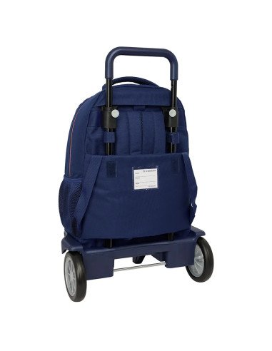 Mochila Grande Con Ruedas Compact Evol. Ext. F.C.Barcelona 2ª Equipacion | Reino Escolar: Mochilas y Regalos