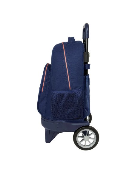 Mochila Grande Con Ruedas Compact Evol. Ext. F.C.Barcelona 2ª Equipacion | Reino Escolar: Mochilas y Regalos