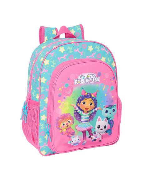 Mochila Junior Adaptable A Carro Gabby'S Dollhouse "Confetti" | Reino Escolar: Mochilas y Regalos