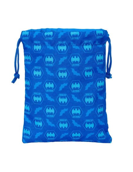 Saquito Merienda Batman Preescolar | Reino Escolar: Mochilas y Regalos