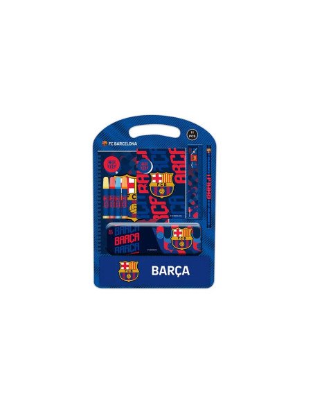 Set Escritura F.C.Barcelona 1ª Equip. 25/26 | Reino Escolar: Mochilas y Regalos