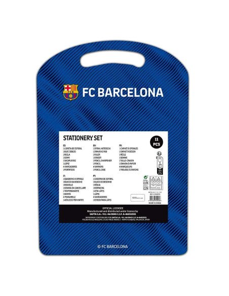 Set Escritura F.C.Barcelona 1ª Equip. 25/26 | Reino Escolar: Mochilas y Regalos